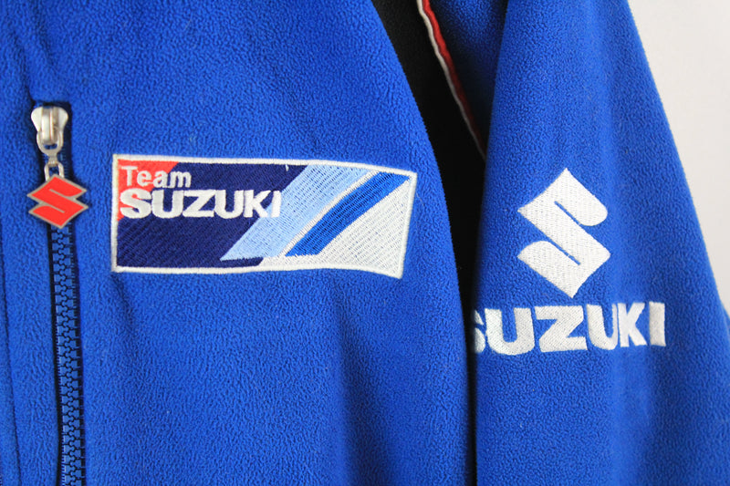 Vintage Suzuki Team Fleece Full Zip XSmall / Small