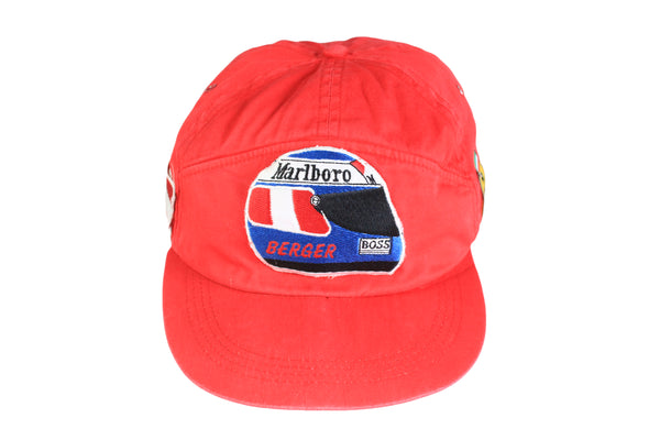 Vintage Gerhard Berger Ferrari F1 Cap