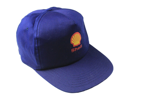 Vintage Shell Cap summer headwear race racing moto sport authentic athletic big logo visor sun baseball hat rare retro 90's 80's style multicolor hipster clothing