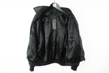 Vintage Adidas Equipment Leather Jacket Small / Medium