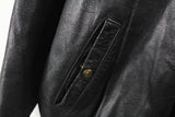 Vintage Adidas Equipment Leather Jacket Small / Medium