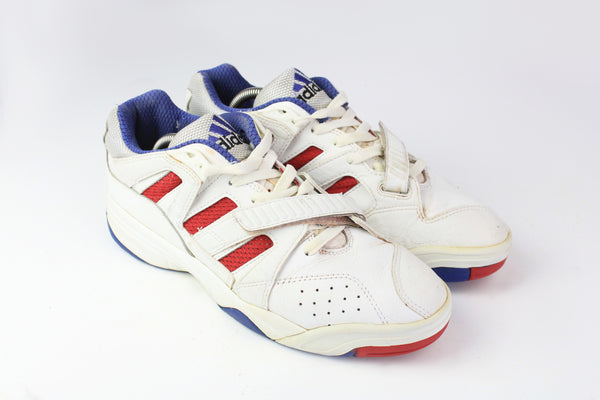 Vintage Adidas Sneakers white 90s retro sport style athletic shoes 
