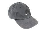 Vintage Nike Cap gray unisex summer sun headwear swoosh big logo authentic athletic classic baseball cap 90's style