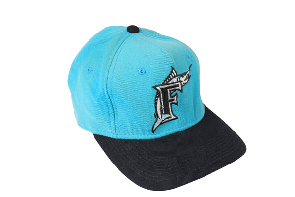Vintage Miami Marlins Cap official summer sun visor authentic athletic MLB headwear 90's baseball cap big logo