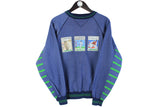 Vintage A. Sport Sweatshirt Small Wimbledon Tennis Olympic Games retro crewneck sport jumper