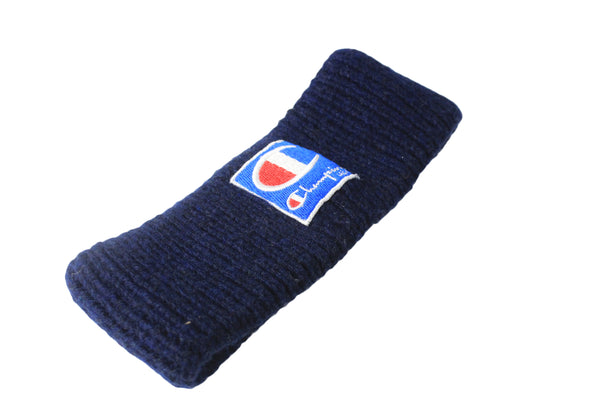 Vintage Champion Headband Hat headwear sport authentic athletic big logo hat rare retro 90's 80's style hipster clothing