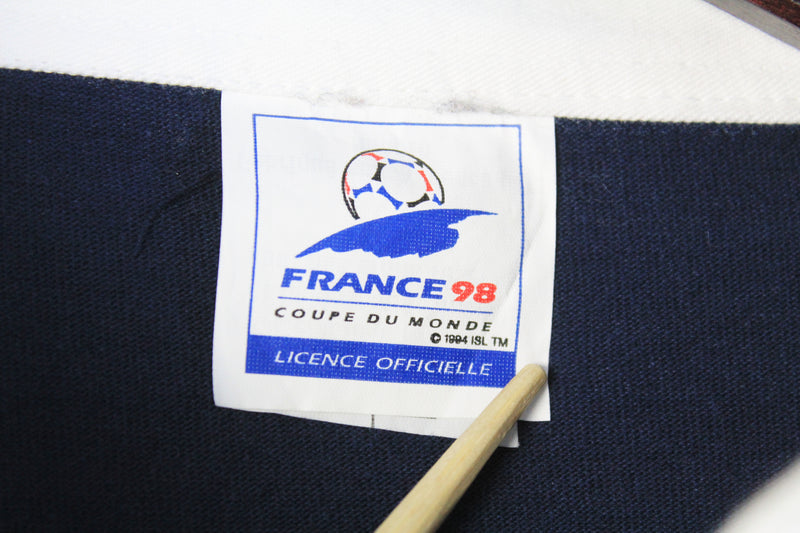 Vintage France 98 World Cup Rugby Shirt XLarge