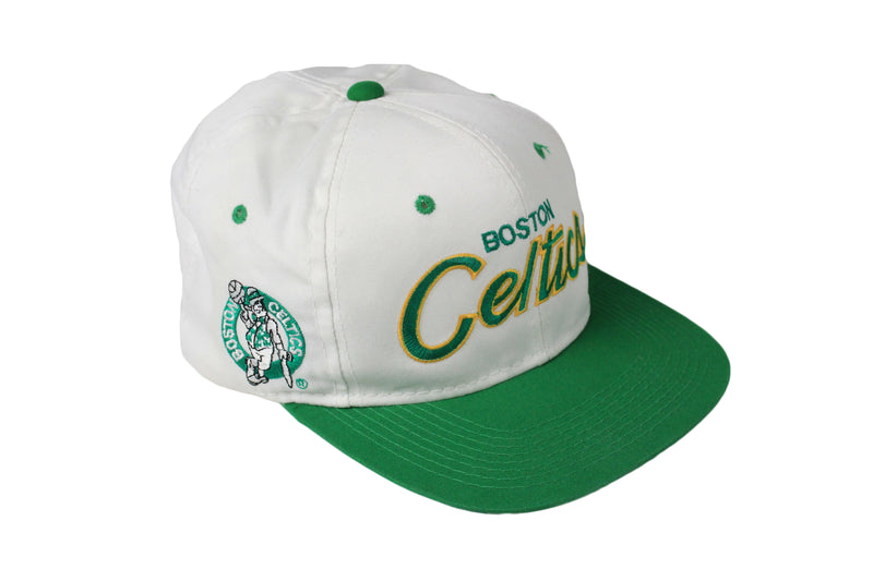 Vintage Boston Celtics Cap NBA official big logo summer sun visor authentic atheltic headwear baseball cap made in Korea sport wear