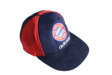 Vintage Adidas Bayern Munchen Cap Kids blue red 90's big logo retro style Football hat