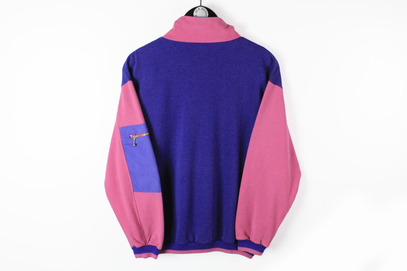 Vintage Sweatshirt Snap Button XSmall / Small