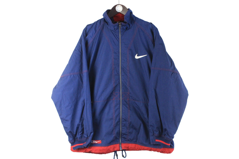 Vintage Nike Tracksuit XLarge 90s retro big logo jacket and track pants sport style windbreaker suit