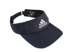 Vintage Adidas Sun Visor Cap navy blue tennis style 00s hat