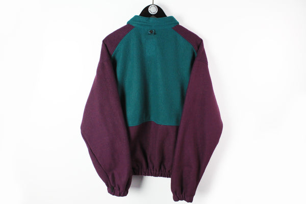 Vintage Fleece Full Zip Large