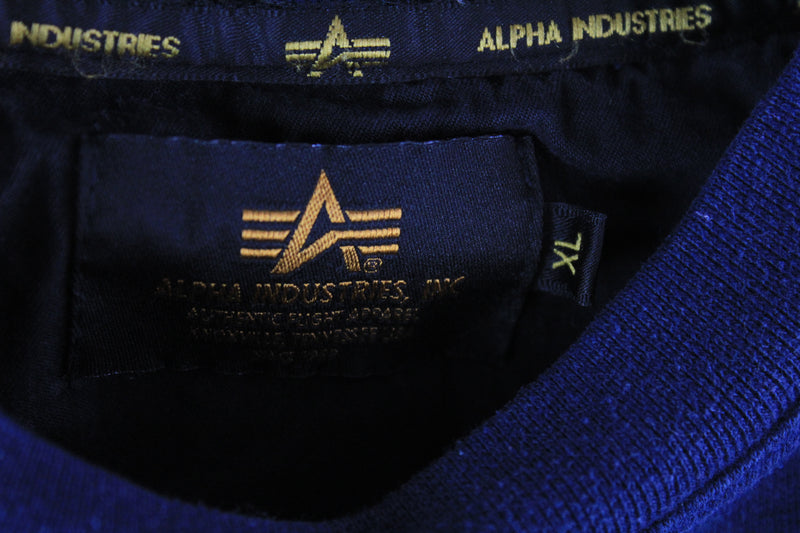 Vintage Alpha Industries Sweatshirt Women's XLarge