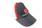 Vintage Sauber F1 Team Cap authentic white gray 90s 00s retro sport style big logo Formula 1 hat