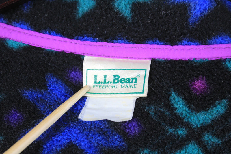 Vintage L.L.Bean Fleece Full Zip Small