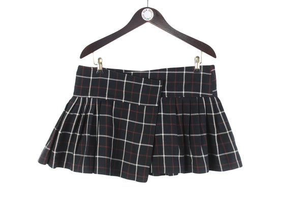 Isabel Marant Etoile Skirt Women's 42 wool plaid pattern authentic luxury mini skirt