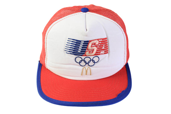 Vintage USA Olympic Team Trucker Cap