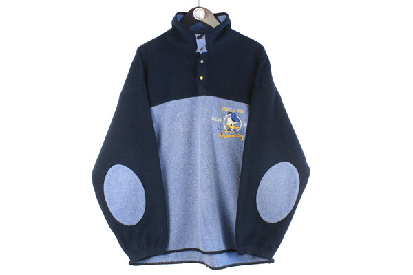 Vintage Donald Duck Fleece XLarge Disney 00s jumper sweater sport style pullover small logo