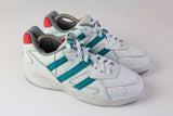 Vintage Adidas Sneakers  white 90s retro style athletic sport shoes
