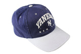 Vintage New York Yankees Cap blue gray 90s retro USA MLB baseball sport hat 