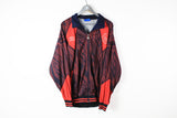 Vintage Ajax Umbro Track Jacket XLarge red 90s sport the Netherlands football champions team