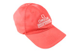 Vintage Omega Cap red big logo luxury watch hat