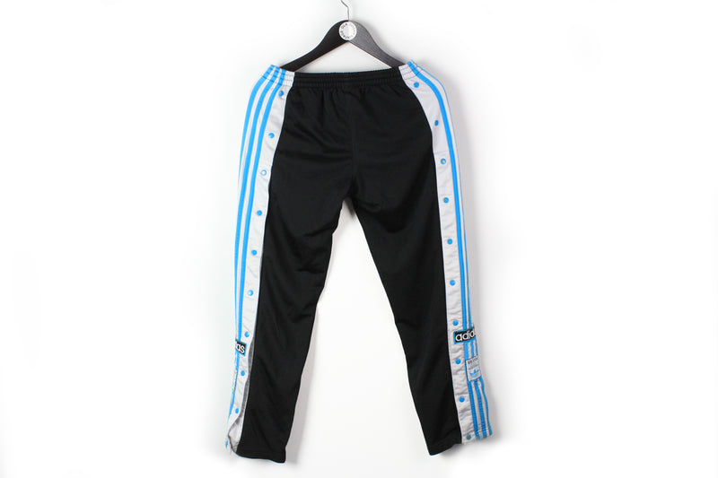 Vintage Adidas Track Pants Snap Buttons Women's Small