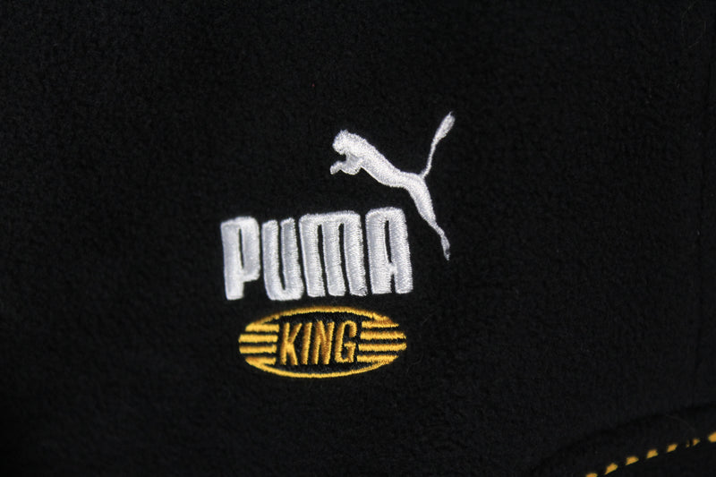 Vintage Puma King Fleece Half Zip XLarge