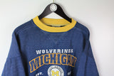 Vintage Michigan Wolverines Lee Sweatshirt Large