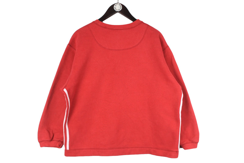 Vintage Adidas Sweatshirt Women's Medium Oversize