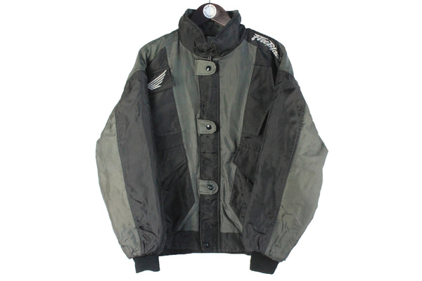 Vintage Honda Jacket Medium Fire Blade 90s retro sport racing style Moto GP 