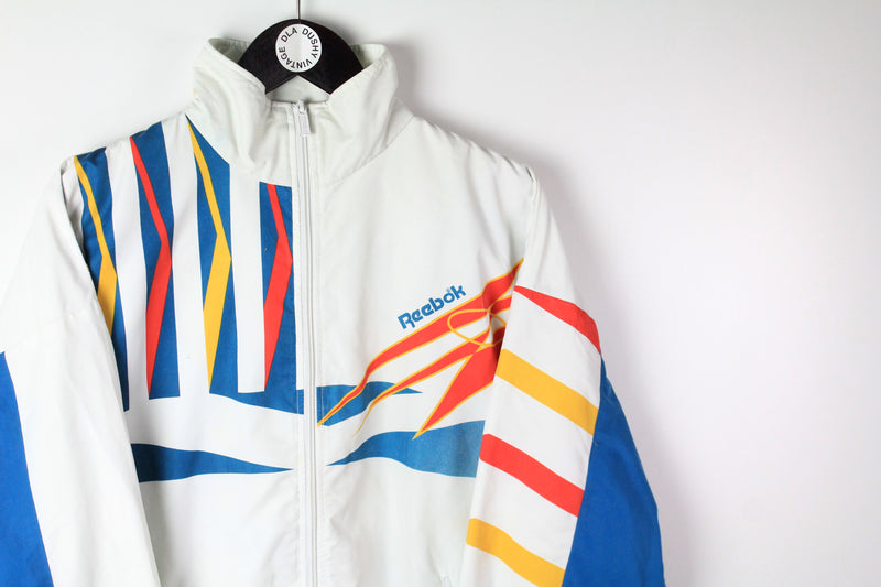 Vintage Reebok Track Jacket Medium