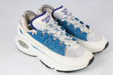 Vintage Reebok Sneakers athletic authentic shoes running trainers city series white blue retro rare 90's sport street style