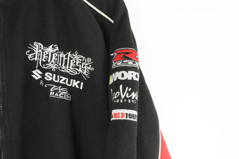 Vintage Suzuki Fleece Full Zip Medium