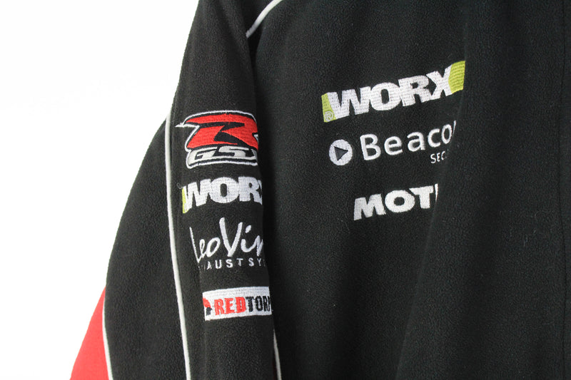 Vintage Suzuki Fleece Full Zip Medium