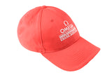 Vintage Omega Cap red big logo authentic 00s luxury watch Swiss hat baseball style