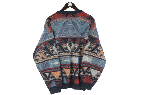 Vintage V-Neck Sweater XLarge