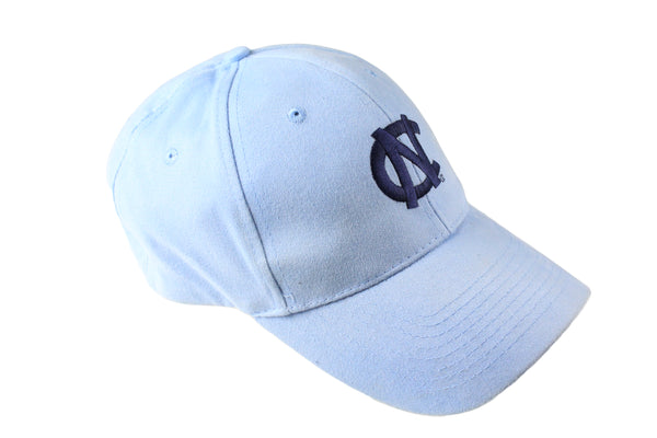 Vintage North Carolina College Cap USA big logo  Tar Heels sport football hat 90s