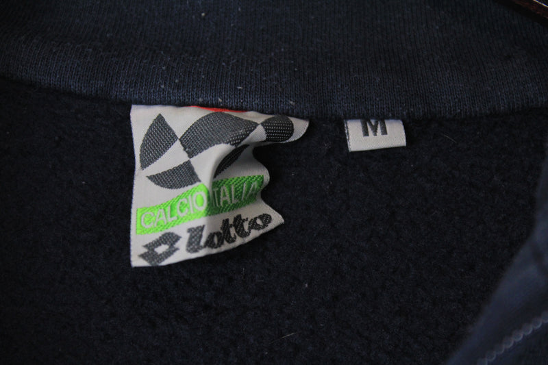 Vintage Lotto Sweatshirt 1/4 Zip Medium