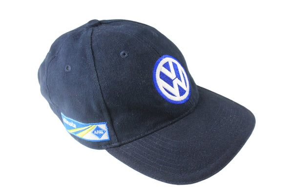Vintage Volkswagen Race Touareg Cap Castrol Aral 00s retro sport style baseball hat