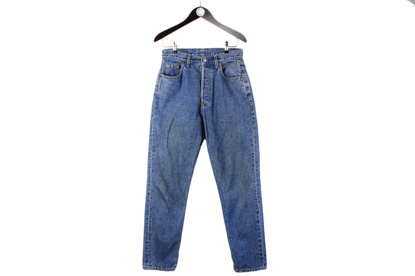 Vintage Levi's Jeans W 28 L 30 blue made in UK retro style 90s denim pants