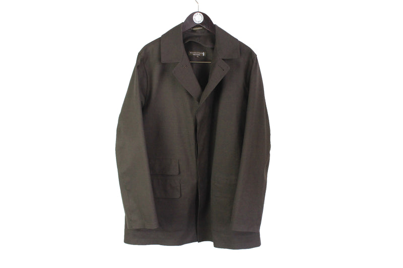 Mackintosh Jacket XLarge brown authentic made in Scotland raincoat