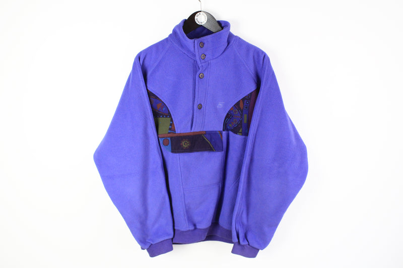 Vintage Maser Fleece XLarge purple 90s sweater