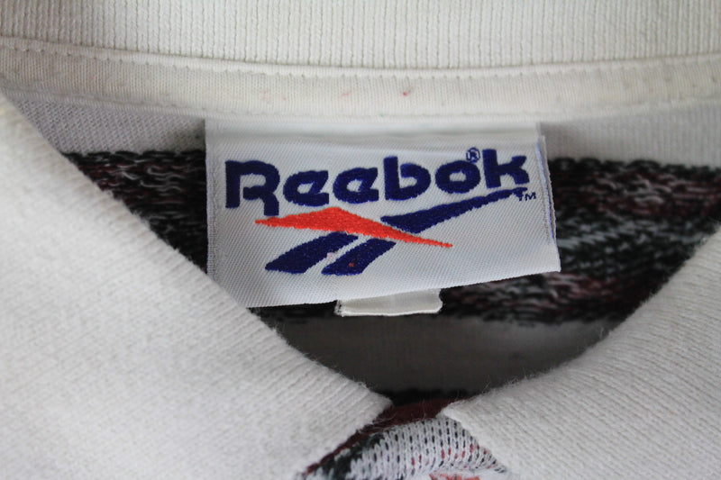Vintage Reebok Polo T-Shirt XLarge / XXLarge