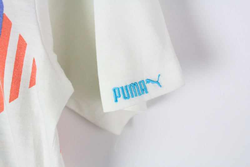 Vintage Puma Polo T-Shirt Medium / Large