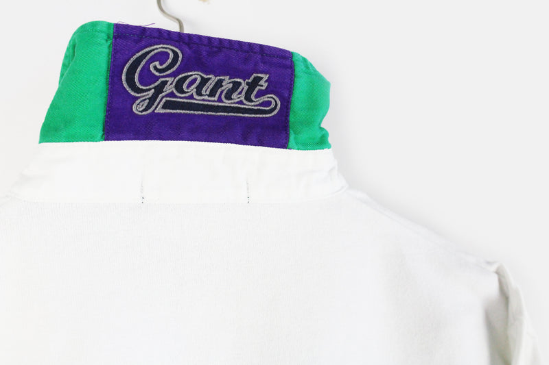 Vintage Gant Rugby Shirt Large – dla dushy