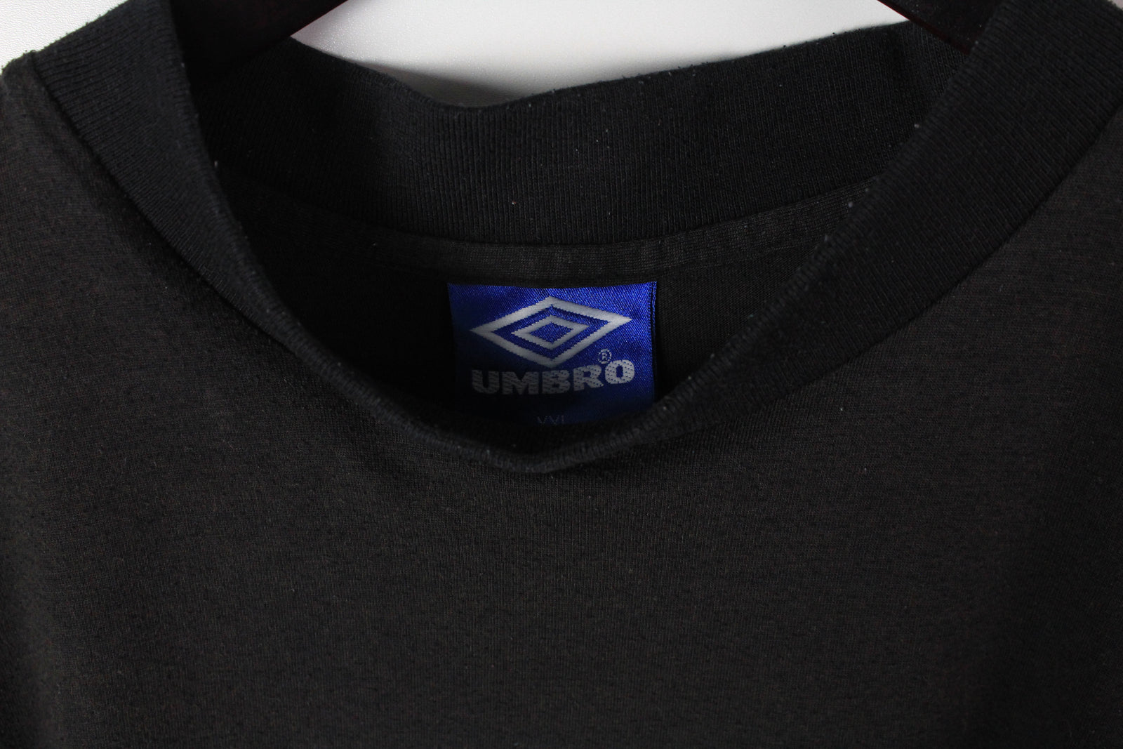 ウェア 90s Umbro Black-Brown Mock FB Shirt 90s Umbro Black-Brown Mock FB Shirt