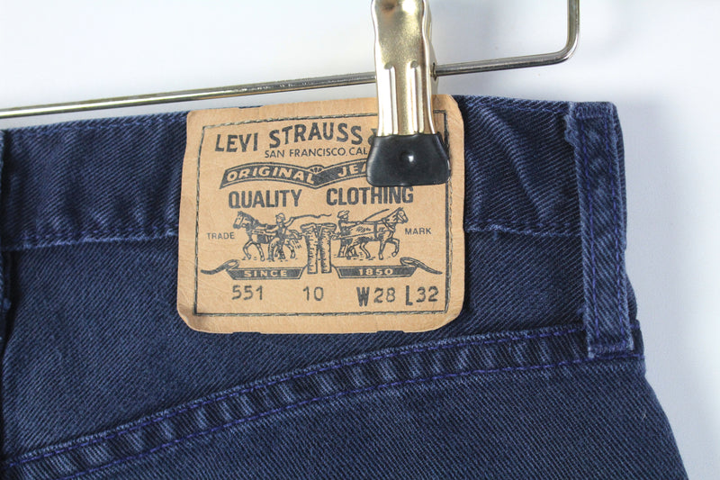 Vintage Levi's 551 Jeans W 28 L 32