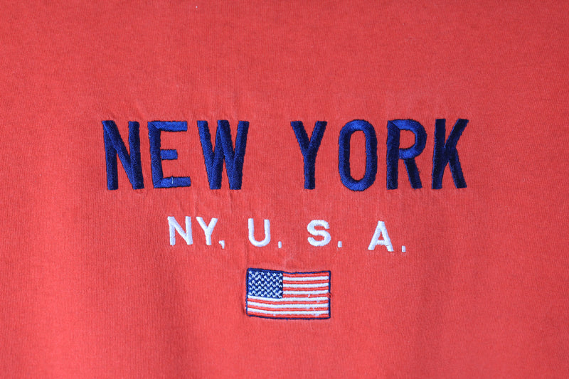Vintage New York USA Delta T-Shirt XLarge
